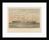 Lithograph of the 'Orient' (1879) steam ship by Thomas Goldsworth Dutton