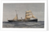 Cape and Natal Line SS 'Majuba' or 'Elmina' by Thomas Goldsworth Dutton