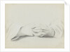 Study of folded hands by Margaret Louisa Herschel