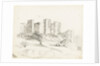 Sketch of Framingham Castle, Suffolk by Margaret Louisa Herschel