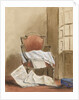 Study of an armchair with various newspapers by Margaret Louisa Herschel