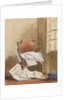 Study of an armchair with various newspapers by Margaret Louisa Herschel