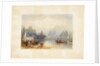 View of river and buildings by Unknown