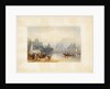 View of river and buildings by Unknown