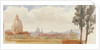 View of churches in Rome by Matilda Rose Herschel