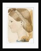 Portrait of M Rose Herschel aged 7 (1851) by her sister Maria, aged 11 by Maria Sophia Herschel