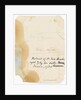 Portrait of M Rose Herschel aged 7 (1851) by her sister Maria, aged 11; reverse by Maria Sophia Herschel