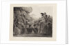 South African Sketches. Plate II. The Revd Mr Moffat Preaching to the Bechuana by Charles Davidson Bell