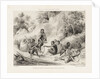 South African Sketches. Plate III. Breakfast Party of Kaffir Marauders detected by Charles Joseph Hullmandel
