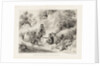 South African Sketches. Plate III. Breakfast Party of Kaffir Marauders detected by Charles Joseph Hullmandel