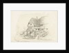 Sketch of a thatched house at 'Pewsey, 10 July 1878' by unknown