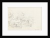 Country cottage sketched on reverse of 'The Farmyard. Litcombe Bowers - Aug 1878' by S.E. Hardcastle