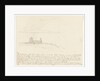 Small sketch of a rainbow. Shown with St Hilda's church Whitby. by S.E. Hardcastle