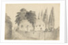 Old Upton church as before restoration (where Sir W.H. is buried)' by Mary Baldwin