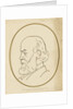 Head of a bearded gentleman by unknown