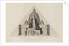 Geometrical Elevations [...] of the Cathedrals of Salisbury, Norwich, St Paul's London, St Peter's Rome, and the Great Pyramid of Egypt, to one scale.' by T. H. Clarke