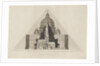 Geometrical Elevations [...] of the Cathedrals of Salisbury, Norwich, St Paul's London, St Peter's Rome, and the Great Pyramid of Egypt, to one scale.' by T. H. Clarke