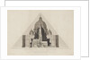 Geometrical Elevations [...] of the Cathedrals of Salisbury, Norwich, St Paul's London, St Peter's Rome, and the Great Pyramid of Egypt, to one scale.' by T. H. Clarke