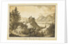 Schloss Amras bey Innsbruck by Franz Schweighoter