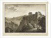 Schloss Tyrol bey Meran by Franz Schweighoter