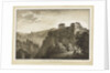Schloss Tyrol bey Meran by Franz Schweighoter