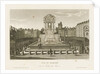 Vue du Marche & de la Fontaine des Innocens by Courvoisier
