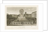 Vue du Marche & de la Fontaine des Innocens by Courvoisier