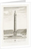 Colonne de la Gde Armee. Cote de la Rue St Honore by Toussaint