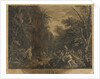 Saint John the Apostle preaching in the Wilderness by Salvator Rosa