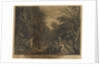 Saint John the Apostle preaching in the Wilderness by Salvator Rosa