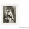 Young woman with two children by William Salter