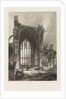 Ruins of a church by unknown