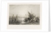 Arab dhows at anchor, detail by H. Warren