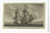 Sir Francis Drake engaging the 'Cacafuego', a rich Spanish ship by John June