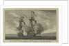 Sir Francis Drake engaging the 'Cacafuego', a rich Spanish ship by John June