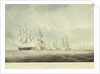 HMS 'Pallas' passing to windward of 'La Minerve' and 'La Lynx',  'Palinure' and 'Sylph' by Nicholas Pocock
