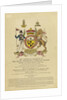 Arms of Horation Nelson by J. Adlard