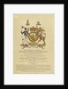 Arms of Horation Nelson by J. Adlard