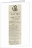A New Song on the Famous Battle Fought on the 21st, when Lord Nelson Lost his most valuable life', illustrated with a Naval figure by unknown