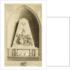This Print represents the Monument in Guildhall of the City of London, in Commemoration of Admiral Lord Visct Nelson by George Ballisat