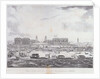 A view of Nelson's funeral procession by Augustus Charles Pugin