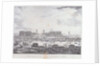 A view of Nelson's funeral procession by Augustus Charles Pugin
