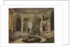 Interment of Nelson at St Paul's, 9 January 1806 by Augustus Charles Pugin
