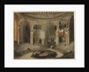 Interment of Nelson at St Paul's, 9 January 1806 by Augustus Charles Pugin