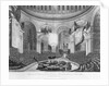 Interment of the Remains of the late Lord Viscount Nelson in the Cathedral of St Paul, London on the 9th of January 1806 by Augustus Charles Pugin