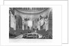 Interment of the Remains of the late Lord Viscount Nelson in the Cathedral of St Paul, London on the 9th of January 1806 by Augustus Charles Pugin