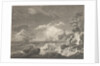 A Storm Depicting wrecked vessels off a rocky coast with survivors struggling ashore by Vernet