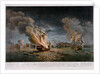 To the Captains other officers & seamen who with a detachment of Boats from the Fleet... Burnt the Prudent and took the Bienfaisant in Louisburgh Harbour... 26th July, 1758 by Richard Paton
