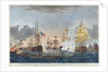 Immediately after the destruction of 'L' Orient' at the Battle of the Nile by Thomas Whitcombe