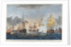 Immediately after the destruction of 'L' Orient' at the Battle of the Nile by Thomas Whitcombe